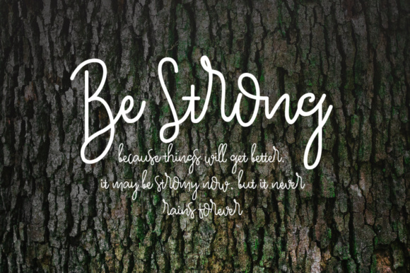 Pour La Vie Font PNG with transparent background - Preview 1