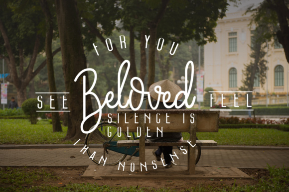Pour La Vie Font PNG with transparent background - Preview 3