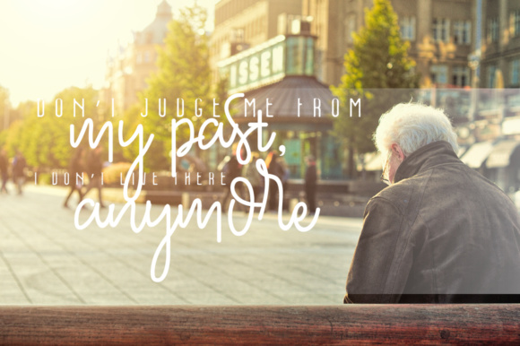 Pour La Vie Font PNG with transparent background - Preview 4