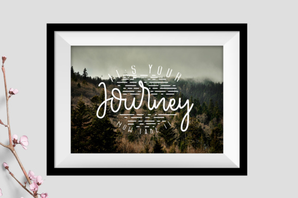Pour La Vie Font PNG with transparent background - Preview 5
