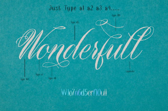 Qamilla Font PNG with transparent background - Preview 4