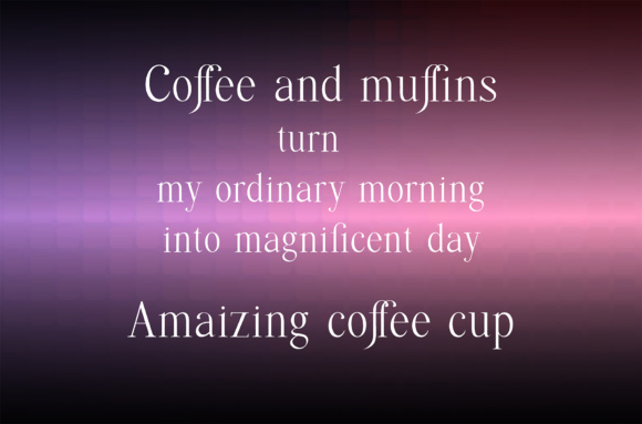 Quffer Font PNG with transparent background - Preview 3