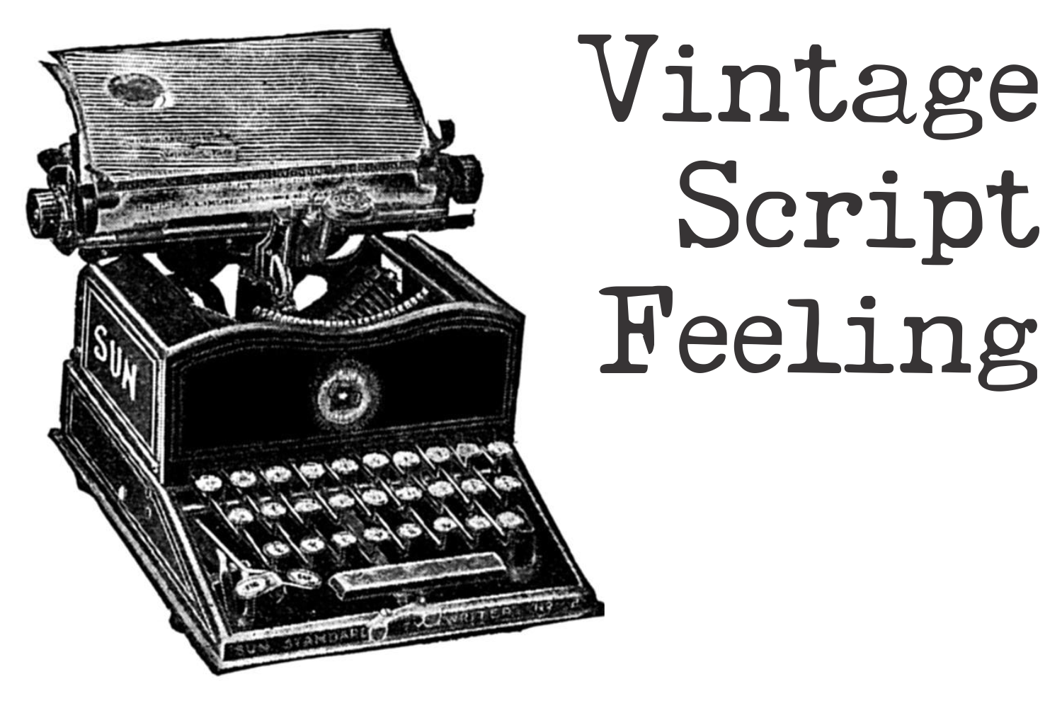 Remington Weather preview: atmospheric historical typewriter