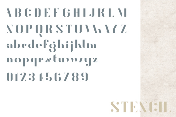 Rhode Font PNG with transparent background - Preview 1