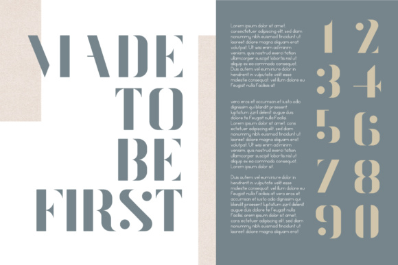 Rhode Font PNG with transparent background - Preview 3