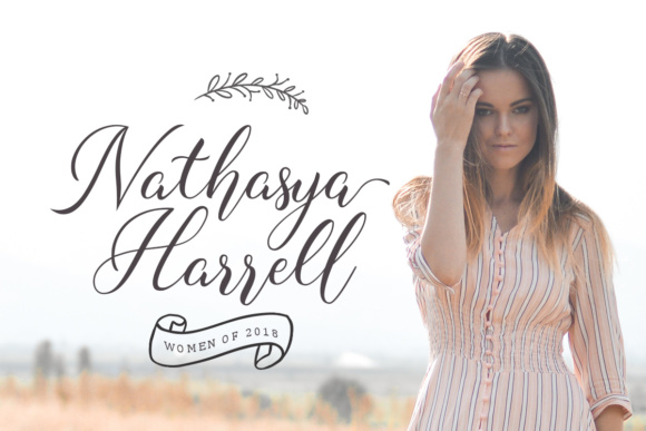 Roseville Script Font PNG with transparent background - Preview 1