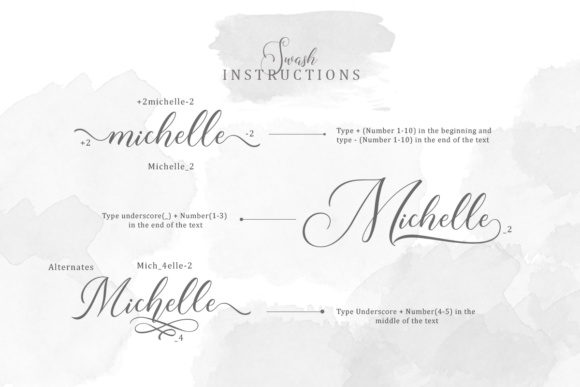 Roseville Script Font PNG with transparent background - Preview 3
