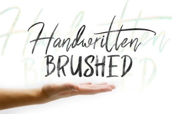 Shutten Reason Font PNG with transparent background - Preview 6