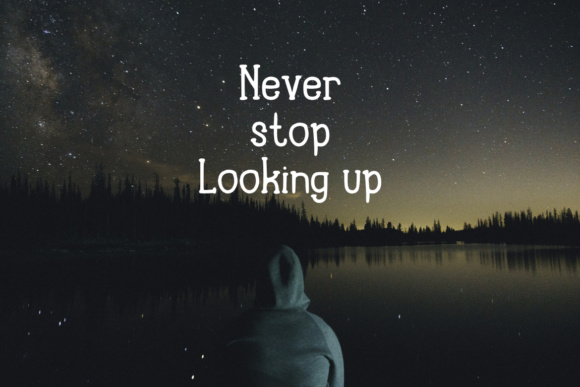 Sky Night Font PNG with transparent background - Preview 3