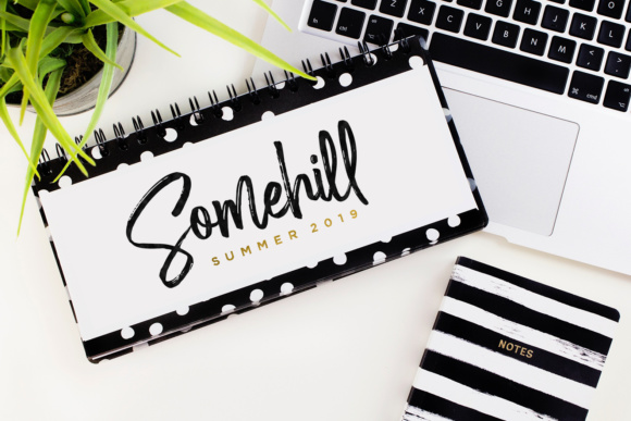 Smoothread Font PNG with transparent background - Preview 4
