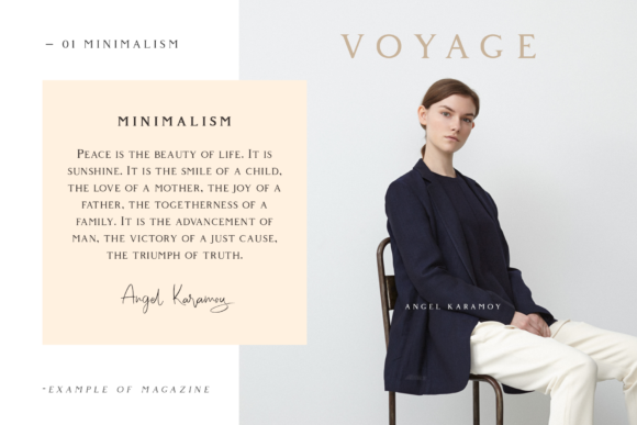 Giveny Font - Preview 1