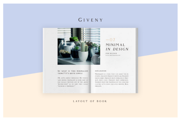 Giveny Font - Preview 4