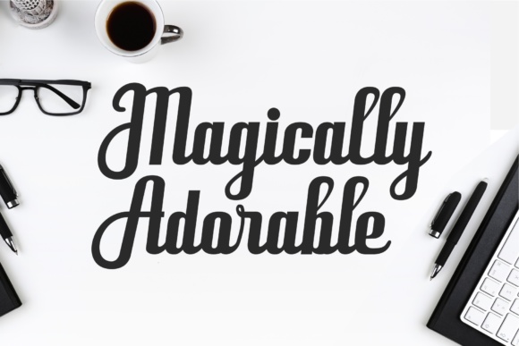 Antiophie Script Font - Preview 2