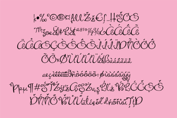 Aphrodisiac Font - Preview 1