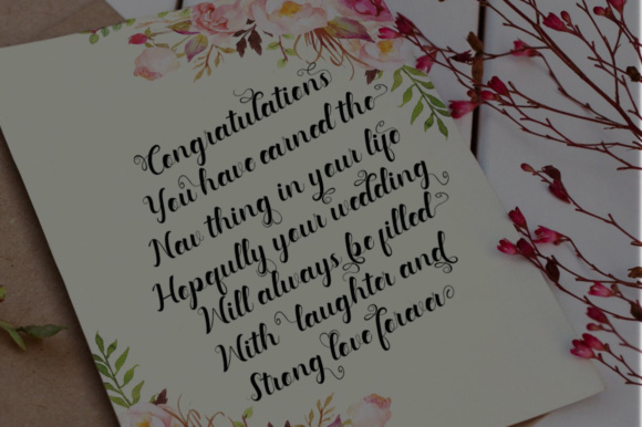 Audeline Font - Preview 1