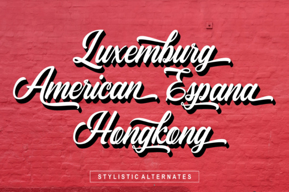 Aurisha Script Font PNG with transparent background - Preview 2