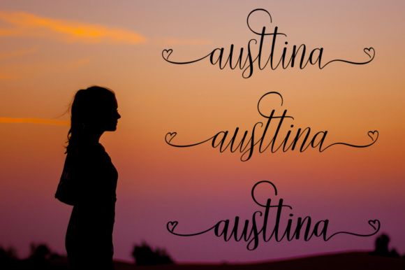 Austtina Font - Preview 2