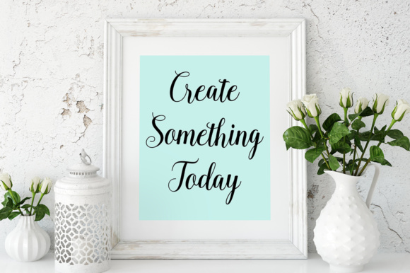 Ballerina Script Font - Preview 3