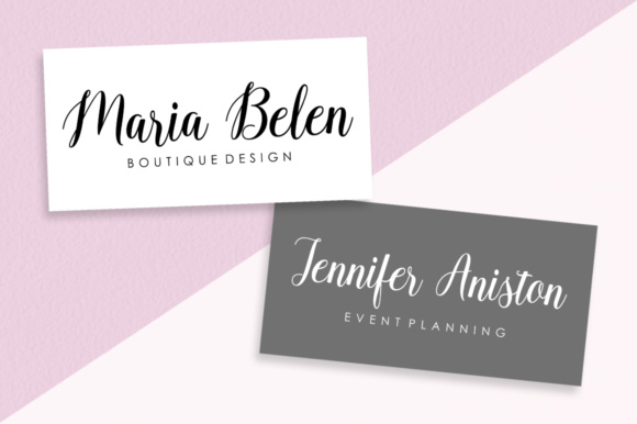 Ballerina Script Font - Preview 5