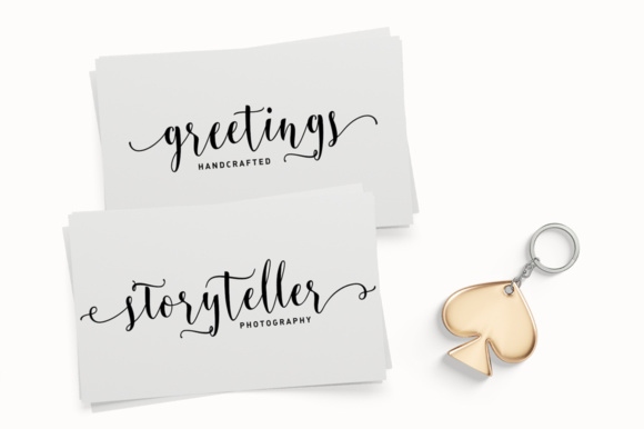 Berthilda Script Font - Preview 4