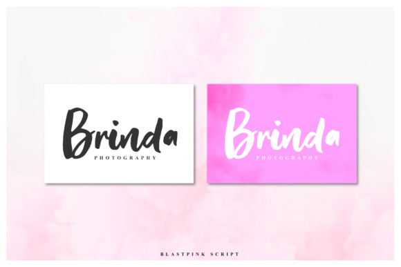 Blastpink Script Font - Preview 4