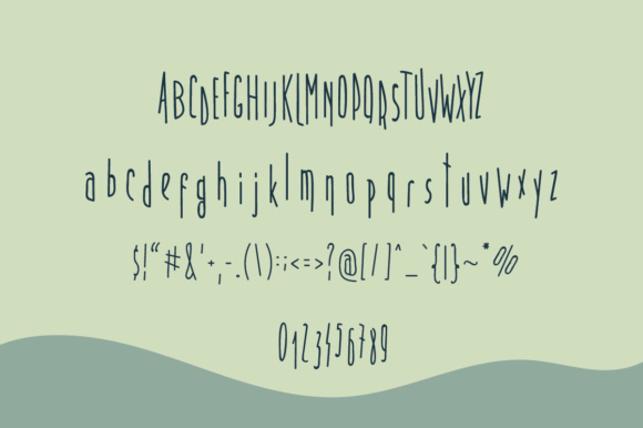 Blue Monday Font - Preview 2