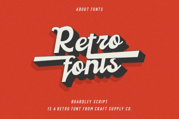 Boardley Script Font - Preview 3