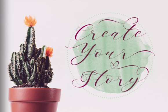Brainlove Script Font - Preview 1