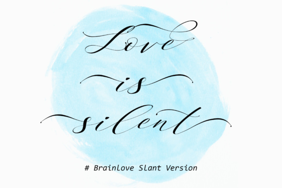Brainlove Script Font - Preview 2
