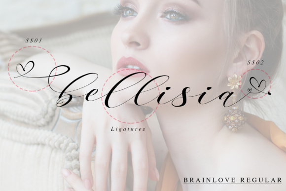 Brainlove Script Font - Preview 4
