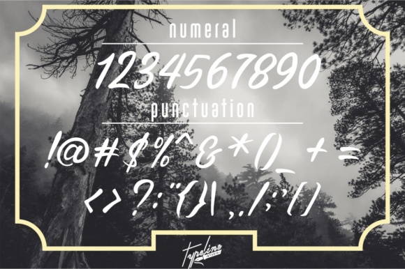 Brother Lands Font - Preview 5