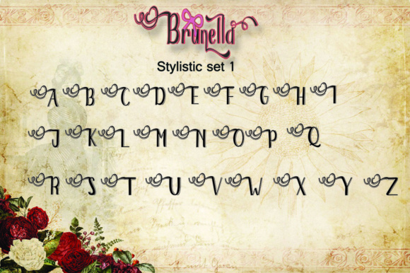 Brunella Font - Preview 2