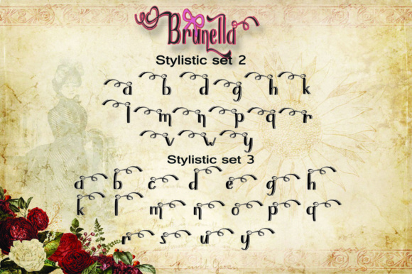 Brunella Font - Preview 3