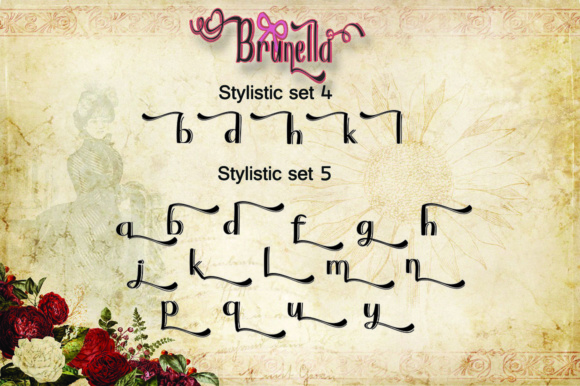 Brunella Font - Preview 4