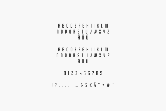 Butch Font - Preview 1