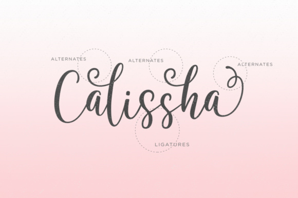 Calissha Duo Font - Preview 1
