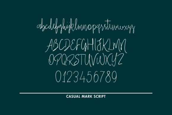 Casual Mark Script Font - Preview 3
