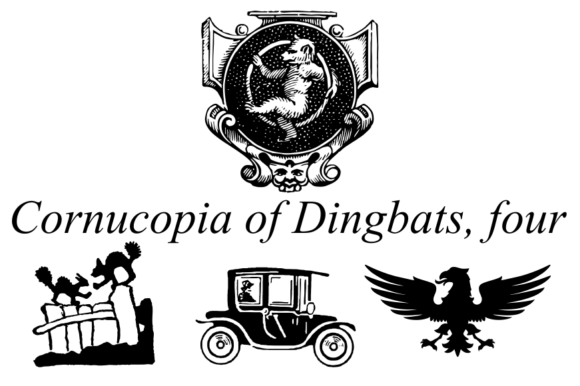 Cornucopia of Dingbats Four Font - Preview 1
