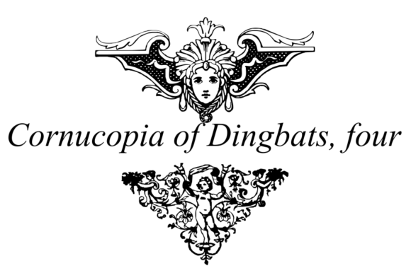 Cornucopia of Dingbats Four Font - Preview 2