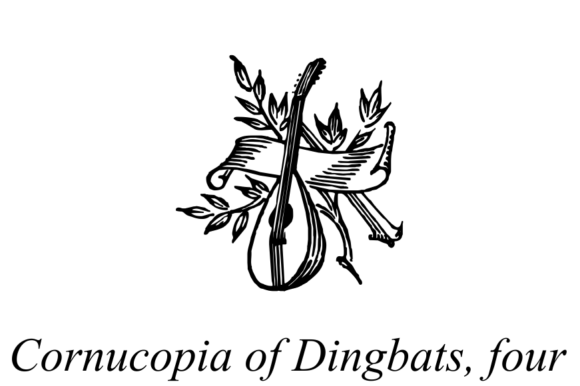 Cornucopia of Dingbats Four Font - Preview 3