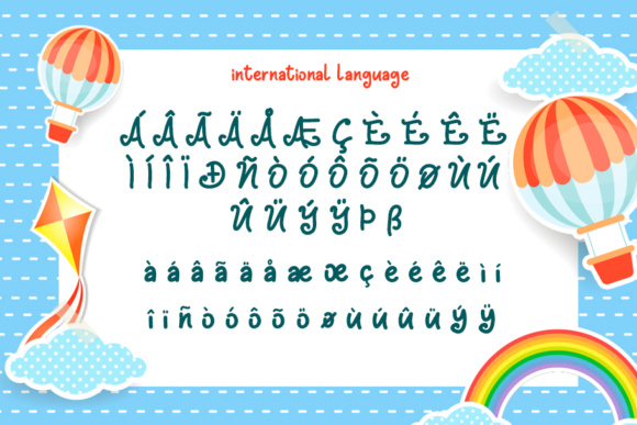 Derbie & Cuttie Font PNG with transparent background - Preview 4