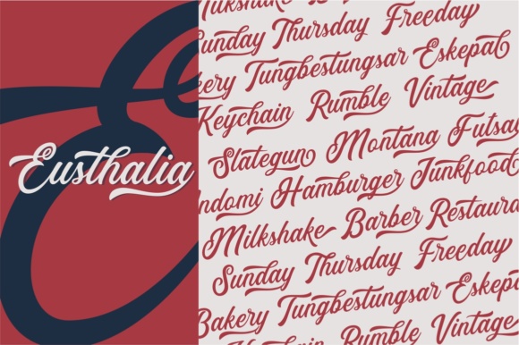 Eusthalia Font - Preview 4