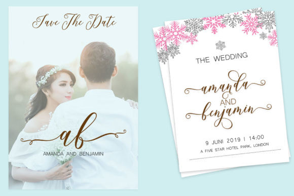 Famouline Script Font - Preview 3