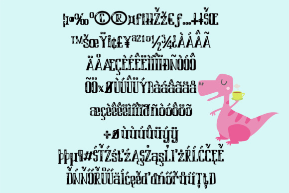 Finnegan Fine Font PNG with transparent background - Preview 3