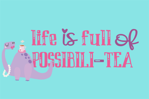 Finnegan Fine Font PNG with transparent background - Preview 4