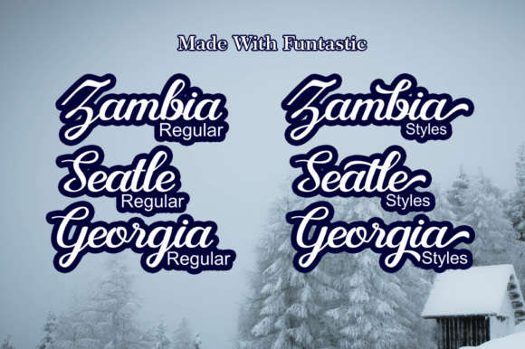 Funtastic Script Font - Preview 1