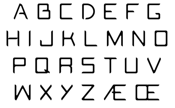 Galactique Font PNG with transparent background - Preview 1