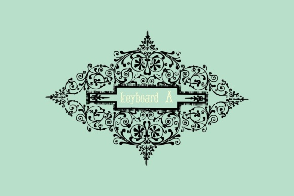 Gans Neoclassic Fleurons Font - Preview 1