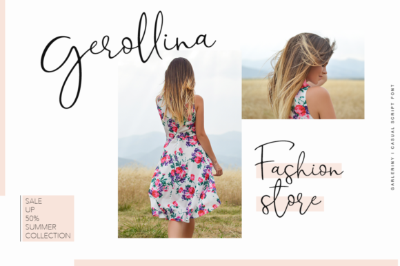Garleriny Font - Preview 1