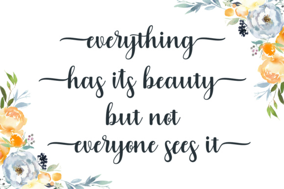 Girly Love Font - Preview 2